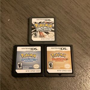 Pokemon Heartgold Soulsilver Platinum